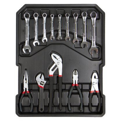 Sada nářadí, Gola sada 1/2" a 1/4" - 428 ks - HT494003