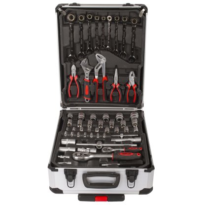 Sada nářadí s Gola sadou 1/2" a 1/4", 187 ks - AH187012
