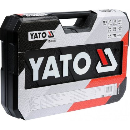 Sada nářadí s Gola sadou 1/4" a 1/2", 109 ks - YT-38891
