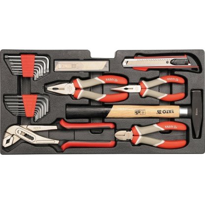 Sada nářadí s Gola sadou ve skříňce 1/2", 80 ks - YT-38951