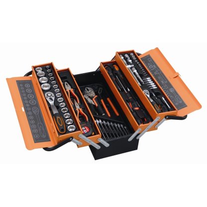 Sada nářadí v base s Gola sadou 1/2" a 1/4", 85 ks - AH128502