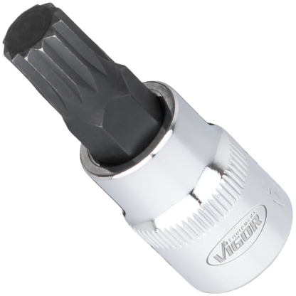 Sada nástrčných hlavic XZN 3/8” v kufru, 26 ks - V6018