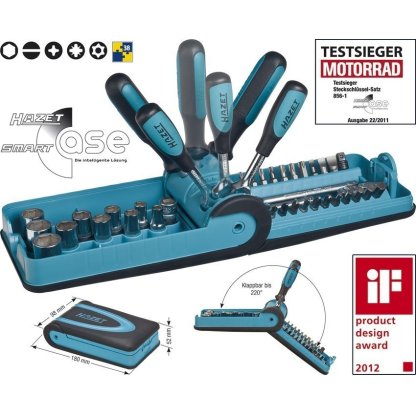 Sada nástrčných klíčů 856-1 - 6.3 1/4" - HA164813