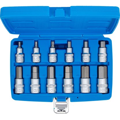 Sada nástrčných klíčů, imbus, 1/2", 5 - 22 mm - B5052