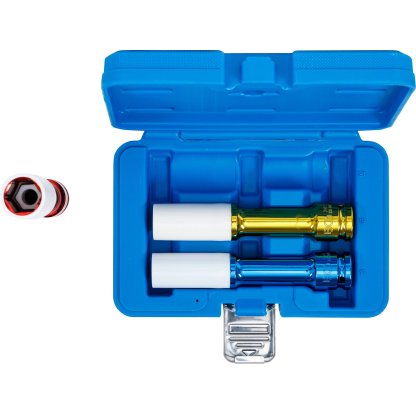 Sada nástrčných klíčů na ALU kola, prodloužené, 1/2", 3 ks - BGS 7100