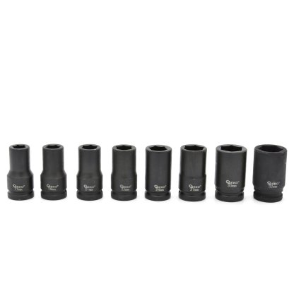 Sada nástrčných klíčů, rázové 3/4" 17-32 mm, 8 ks - G10516