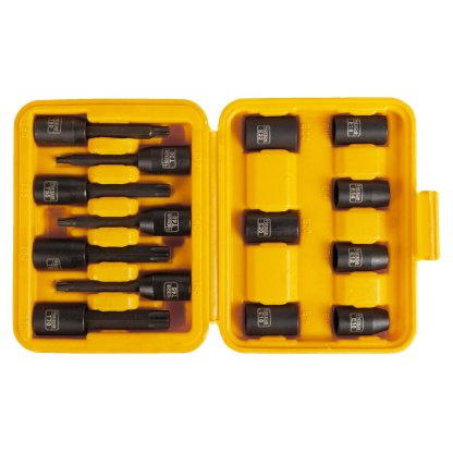 Sada nástrčných klíčů Torx, 1/2", 14 ks - HT206203