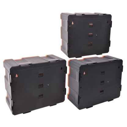 Sada plastových organizérů Tactix, 4 ks - TC32067BAL