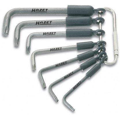 Sada úhlových šroubováků TORX® 2115-T/7R Hazet (HA012114)