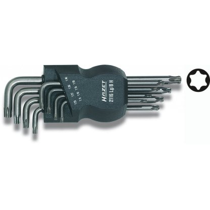 Sada úhlových šroubováků TORX® 2116LG/8H Hazet (HA051519)