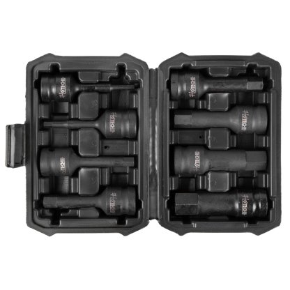 Sada vnějších nástrčných klíčů HEX 1/2", 8 ks - HT206200