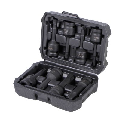 Sada vnějších nástrčných klíčů TORX 1/2", 8 ks - HT206201