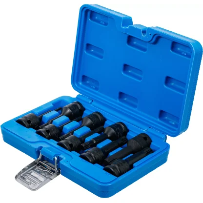 Sada vnějších rázových nástrčných klíčů 1/2" XZN, M4-M16, 9 ks - B5482