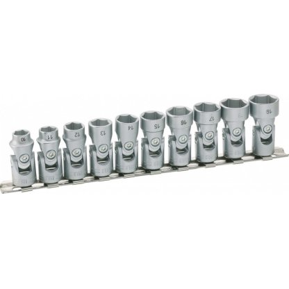 Sada vnitřních nástrčných klíčů kloubových šestihranných 3/8" HAZET 880G/10H - HA040612