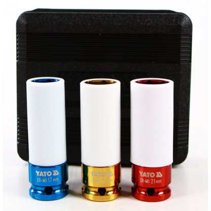 Sada vnitřních nástrčných klíčů na alu ráfky 1/2" 3ks YATO - YT-1056