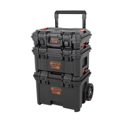 Sada vodotěsných kufrů na kolečkách TACTIX, 3 ks - TC320420