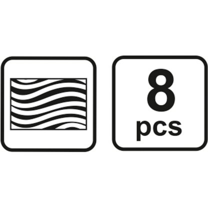 Sada vrtáků do dřeva 8 ks box