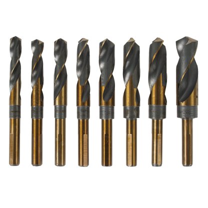 Sada vrtáků do kovu a dřeva 1/2", 8 ks, 14 - 25,5 mm - HT501041