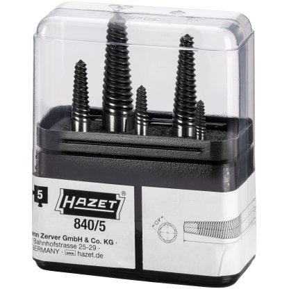 Sada vytahováků šroubů 840/5 Hazet - HA035762