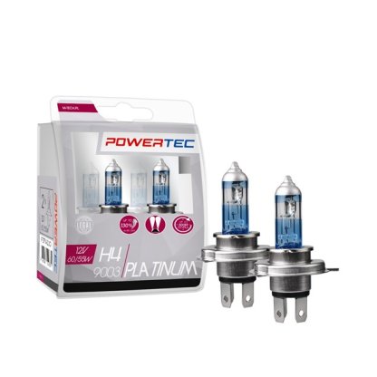 Sada žárovek H4 12V Powertec Platinim + 130%, PTZPT4, 51433