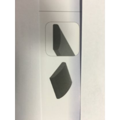 Samolepicí lišta černá, 5m, 28x8mm, 32209A