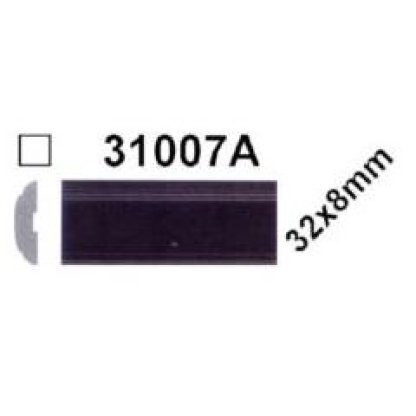 Samolepící lišta černá, 5m, 32x8mm, 31007A/5