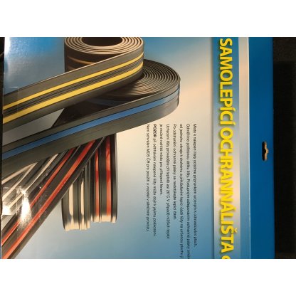 Samolepící lišta chromovaná, 5m, 30x8,5mm, 32303C