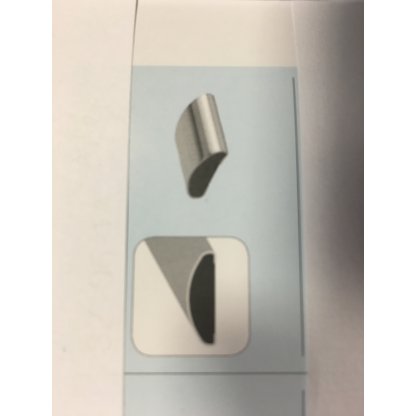 Samolepící lišta chromovaná, 5m x 3,5mm, 33001A/5