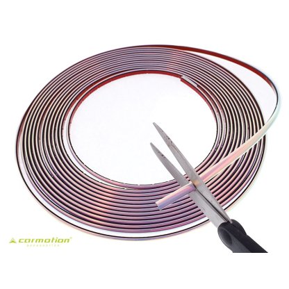 Samolepící lišta rainbow 6mm x 8m, 63753