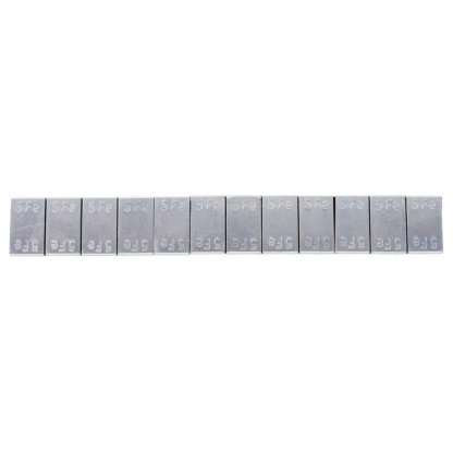Samolepící vyvažovací závaží 12 x 5 g, ocelové - F1350