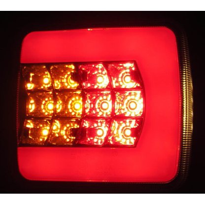 Sdružená lampa zadní LED 12V levá, ECE
