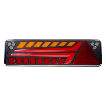 Sdružená LED lampa levá zadní s dynamickými blinkry 12/24V