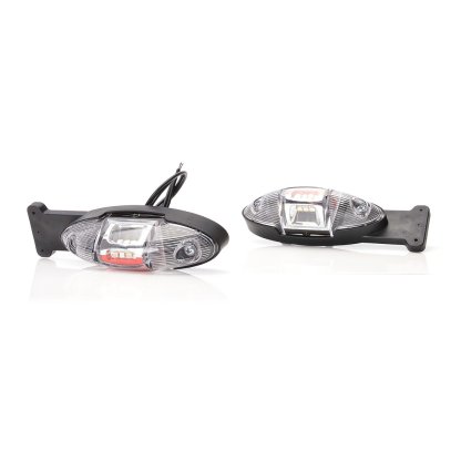 Sdružené obrysové přední světlo, boční poziční světlo, 12V-24V, LED, W104