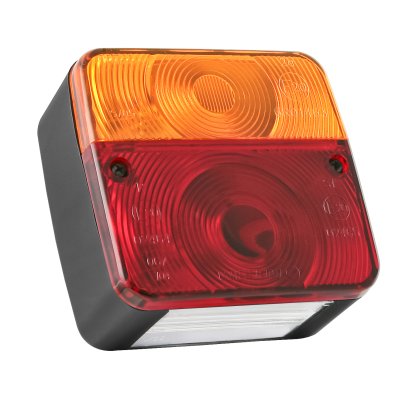 Sdružené světlo na přívěs 104x99, s osvětlením SPZ, 06727
