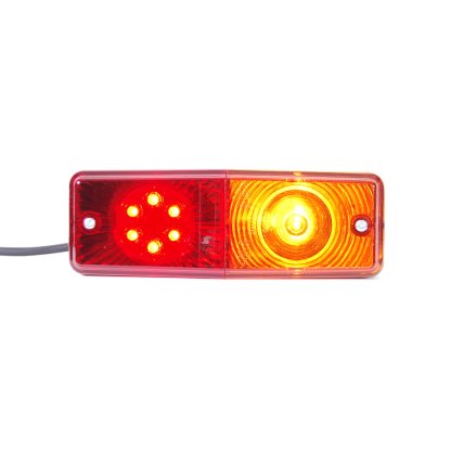 Sdružené zadní poziční světlo, 12V (24V), LED i žárovka, W072udž