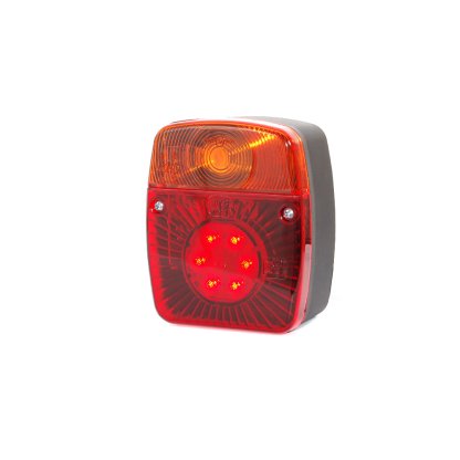 Sdružené zadní poziční světlo, 12V-24V, LED, W18udž