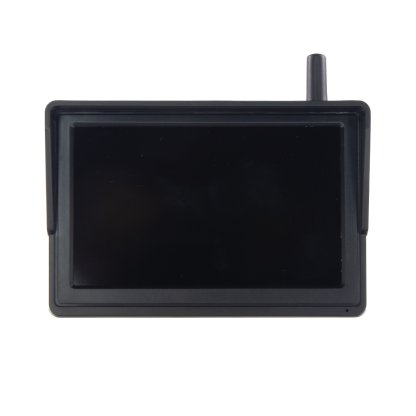 SET bezdrátový digitální kamerový systém s kamerou v SPZ se solárním napájením a monitorem 5"