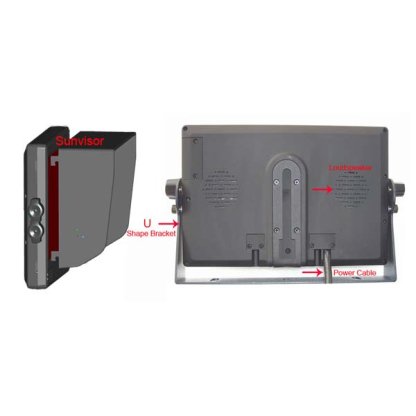 SET kamerový systém s monitorem 7"