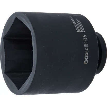 Silová nástrčná hlavice, šestihranná, prodloužená, 1", 105 mm, B5500-105