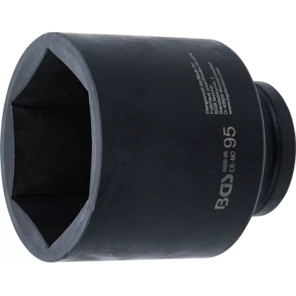 Silová nástrčná hlavice, šestihranná, prodloužená, 1", 95 mm, B5500-95