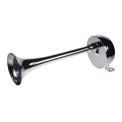 Singl-fanfára 320mm, chrom, 24V, elektromagnetická, nízký tón