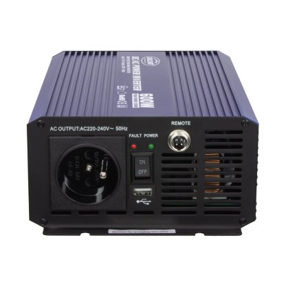 Sinusový měnič napětí z 12/230V, 600W