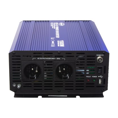 Sinusový měnič napětí z 12/230V + USB, 1500W