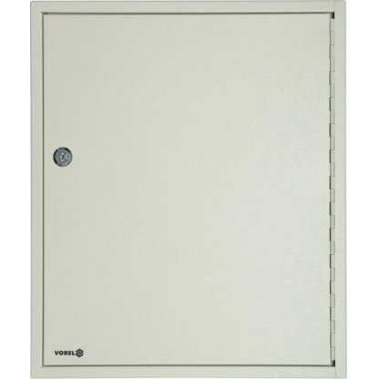 Skříňka na klíče z ocelového plechu, uzamykatelná 450x380x80mm - TO-78436