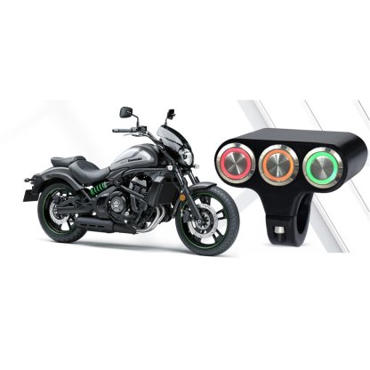 Spínače světel/predátorů/zvukových systémů na motocykl