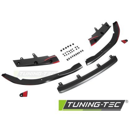 Spoiler pod přední nárazník pro BMW G22 G23 20- performance style - černý matný