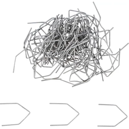 Sponky na opravu plastů, typ V, 0,8 mm, 100 ks - B73349