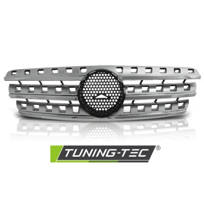 Sportovní maska Mercedes-Benz W163 98-05 W164 LOOK chrom/stříbrná