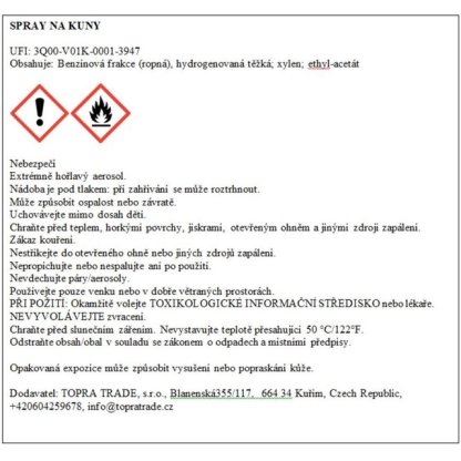 Sprej na kuny 200ml ATOL