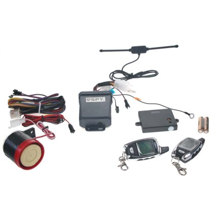 SPY 2-WAY motoalarm, 2 x LCD ovladač, CE